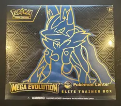 Pokemon Tcg Mega Evolution Pokemon Center Elite Trainer Box Mega Lucario PC ETB - Image 1