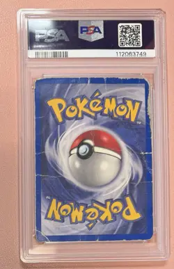 PSA 1 GIOVANNI'S MACHAMP #6 HOLO 2000 POKEMON GYM CHALLENGE RARE PSA 1 ONE - Image 2