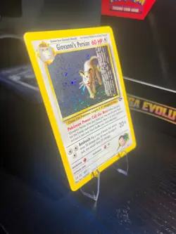 Pokemon TCG Giovanni's Persian #008/132 Gym Challenge LP - Image 3