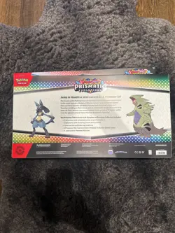 Pokemon Prismatic Evolutions Lucario EX and Tyranitar EX Premium Collection - Image 3