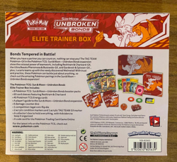 POKEMON SUN AND MOON UNBROKEN BONDS ELITE TRAINER BOX SEALED BRAND NEW - Image 2