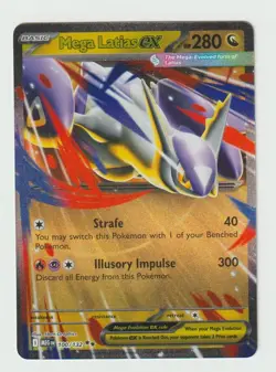 Pokemon TCG Mega Evolution Mega Latias EX Holo Double Rare 100/132- PACK PULLED! - Image 1