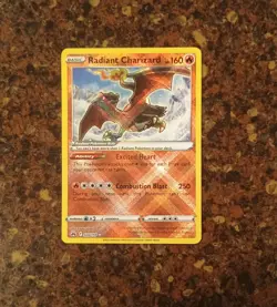 Radiant Charizard 020/159 Crown Zenith Holo Pokemon Tcg Nm-M Condition - Image 1