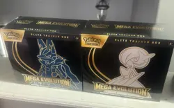 Pokemon Mega Evolution Elite Trainer Box ETB Set of 2 In Hand Ready Ship - Image 1