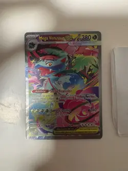 Mega Venusaur EX 177/132 Secret Rare Pokemon Mega Evolution Pack Fresh NM - Image 1