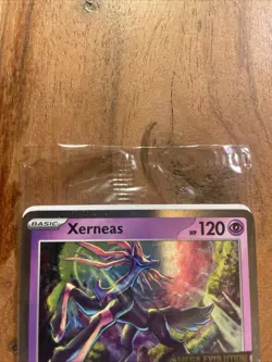 Xerneas 064/132 SEALED Pokemon: Mega Evolution Stamped Promo - Best Buy Promo - Image 3