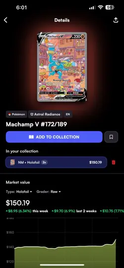 Pokemon Machamp V (Alt Art) 172/189 Swsh10: Astral Radiance Holo NM - Image 4