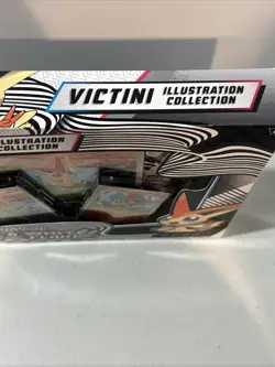 Pokemon TCG Black Bolt & White Flare Unova Victini Illustration Collection -NEW! - Image 4