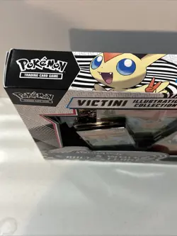 Pokemon TCG Black Bolt & White Flare Unova Victini Illustration Collection -NEW! - Image 5