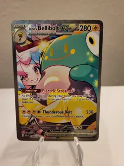 Pokemon Iono's Bellibolt EX 183/159 Special Illustration Rare Journey Together - Image 1