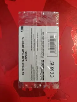 Pokemon TCG Zapdos 070/182 Destined Rivals Gamestop Promo SEALED UPS Ship - Image 2
