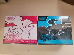 Black Bolt and White Flare Pokemon Center PC ETB Elite Trainer Box SEALED - Image 1