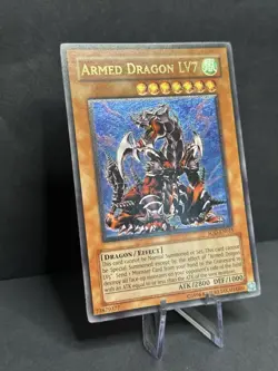 Armed Dragon LV5 SOD-EN014, Armed Dragon LV7 SOD-EN015 Ultimate Rare Set - Image 3