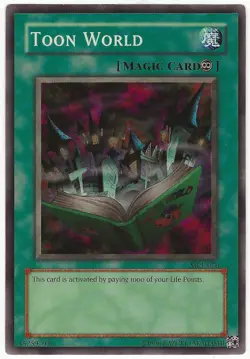 Yu-Gi-Oh! Toon World Super Rare MRL-076 Magic Ruler NM - Image 1