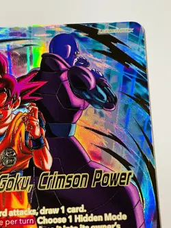 SSG Son Goku Crimson Power BT28-105 SLR Prismatic Clash Dragon Ball Super Card 810158834927 - Image 5