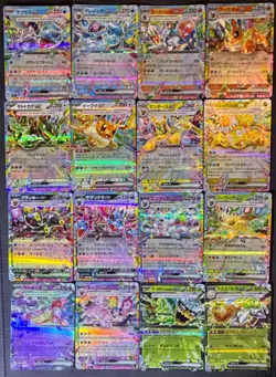Terastalized Lot of 16 Cards! Eevee, Sylveon, Umbreon, Glaceon, Flareon, & More! - Image 2