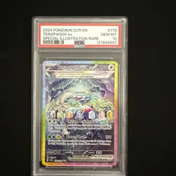 Pokemon TCG Terapagos EX Stellar Crown Card 170/142 PSA 10 Gem Mint - Image 1
