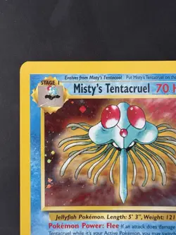 Pokemon TCG Misty's Tentacruel Gym Heroes Holo Card 10/132 Vintage WotC - Image 2