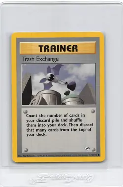 TRASH EXCHANGE 126/132 - COMMON - Gym Hero - VINTAGE POKEMON CARD - NM - Image 1