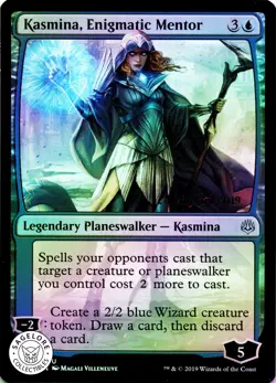 MTG Kasmina, Enigmatic Mentor | NM Foil | Prerelease Cards (PRE) - Image 1