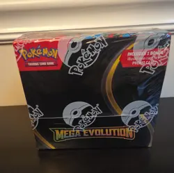 Pokemon TCG Mega Evolution Enhanced Booster Display Box 36 Pks & 1 Promo Card - Image 1