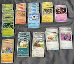 Pokemon Cards x107 Destined Rivals No Duplicates x55 Reverse holo x11 Holo - Image 2