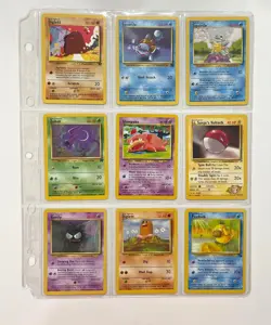 Vintage Pokemon Card Lot - 142 Cards - Image 1