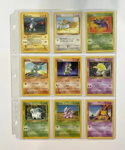 Vintage Pokemon Card Lot - 142 Cards - Image 5