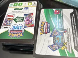 Lot of 300 Pokemon TCG physical code cards - Image 1