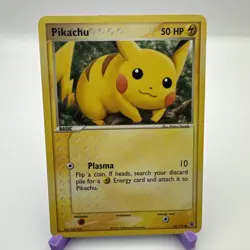 Pikachu 74/112 Pokemon FireRed & LeafGreen 2004 Common Non Holo Vintage Card - Image 1