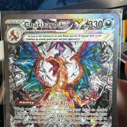 Pokemon TCG Sv03: Obsidian Flames Charizard EX Holo Card 223/197 MINT++ - Image 3