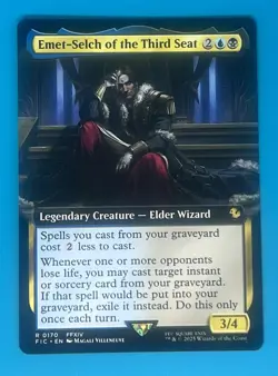Mtg Emet-Selch of the Third Seat (Extended Art) Commander: Final Fantasy Regular - Image 1