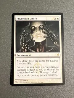 1x Phyrexian Unlife MP English MTG New Phyrexia - Image 1