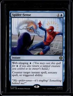 Spider-Sense - 46 - SPM - NM - MTG Magic the Gathering - Image 1