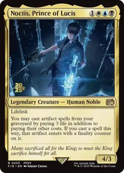 Noctis, Prince of Lucis - Prerelease Cards (PRE) Final Fantasy MTG - Image 1
