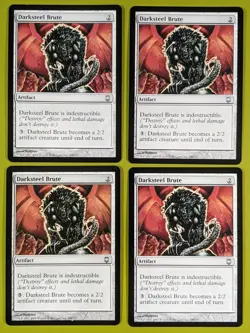 Darksteel Brute x4 Darksteel 4x Playset Magic the Gathering MTG - Image 1