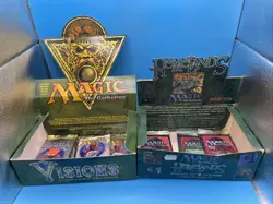 Empty Mtg Homelands & Visions Booster Boxes For Display Repacked Boosters - Image 1