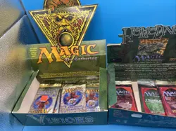 Empty Mtg Homelands & Visions Booster Boxes For Display Repacked Boosters - Image 3