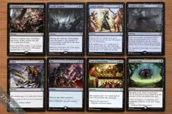 Set 8 Commander Black Board Wipes *NM* (English Magic Black Deck Staples MTG) - Image 1