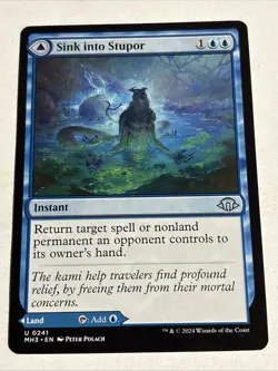 Sink into Stupor // Soporific Springs [Modern Horizons 3] Near Mint - Image 1