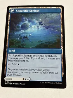 Sink into Stupor // Soporific Springs [Modern Horizons 3] Near Mint - Image 2