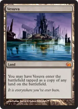 1x Vesuva - Foil Light Play MTG Magic - Kid Icarus - - Image 1