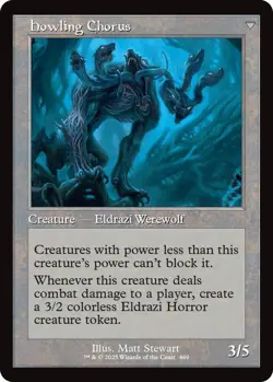 Shrill Howler Retro Frame 469 MTG Innistrad Remastered Uncommon NP - Image 2