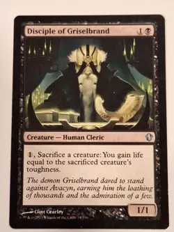 Disciple of Griselbrand - Commander 2013 - Magic the Gathering MTG Nice! - Image 1
