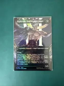 Sephiroth, Fabled SOLDIER (Borderless) (0382) - Foil FINAL FANTASY (FIN) - Image 2