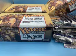 X3 Nemesis Booster Boxes Mtg For Display & Repacked Booster Packs - Image 5
