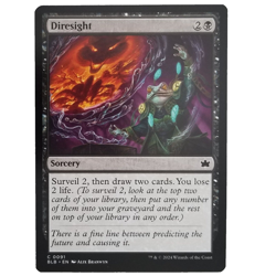 x4 Diresight Bloomburrow Black Sorcery Common Playset M/NM MTG BLB TCG CCG - Image 1