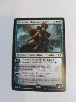 Freyalise, Llanowar's Fury Commander Masters Regular - Image 1