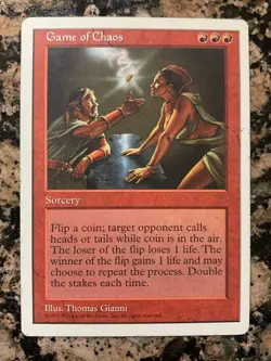 MTG Game of Chaos x1 Fifth Edition, Magic the Gathering - Image 1