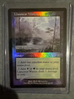 Llanowar Wastes Apocalypse Foil - Image 1